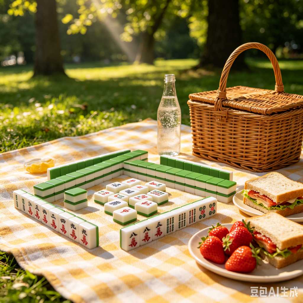 mahjong set for family game night