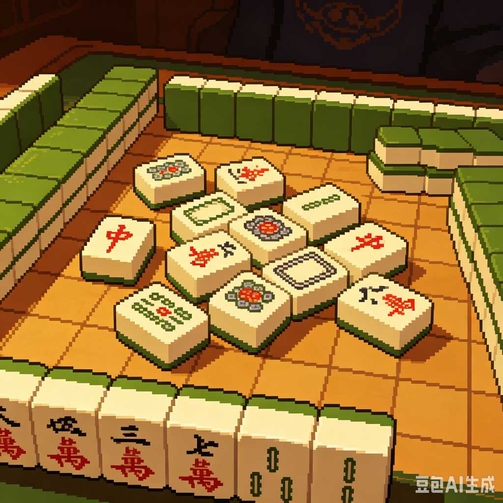 exquisite mini mahjong gift set
